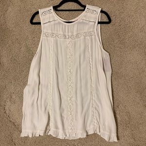 Mossimo cream blouse NWT